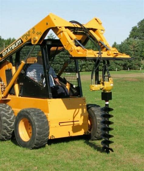 1 16 toy skid steer with post hole digger|used skid steer post hole digger for sale.